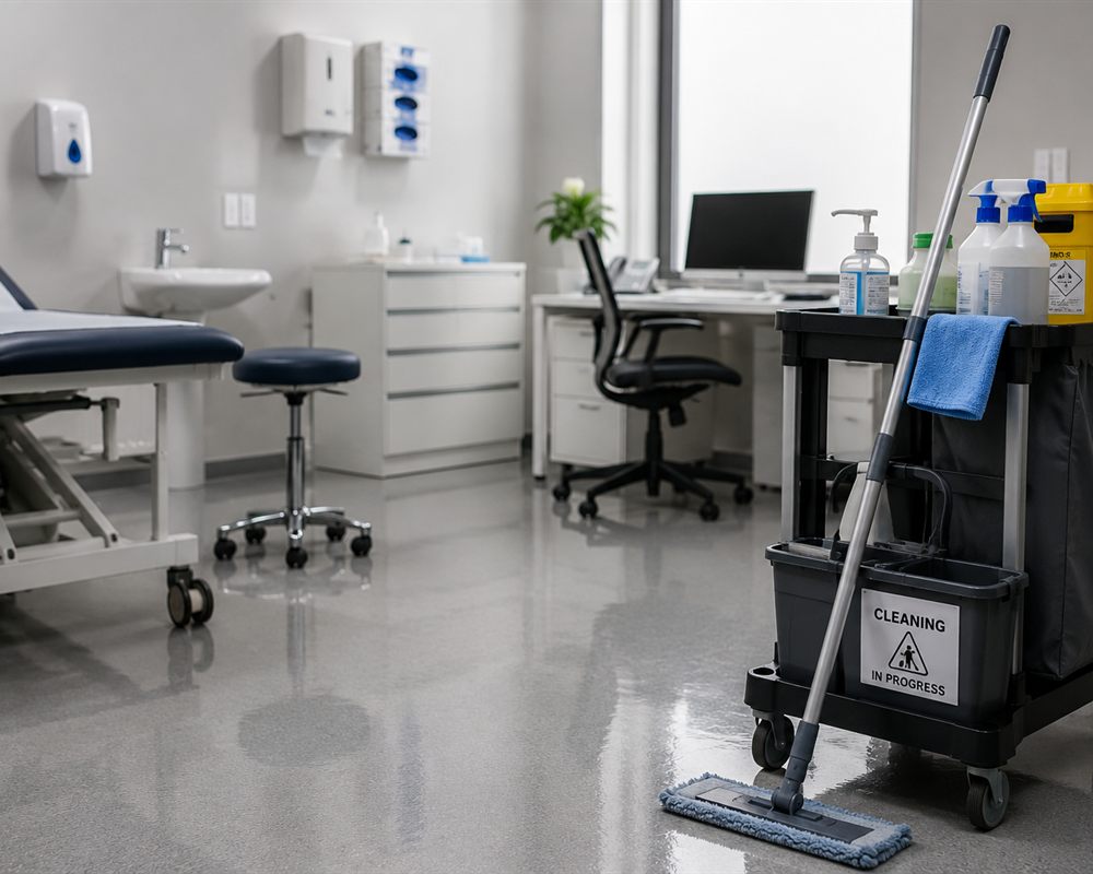 Medical Office Cleaning in London &mdash; professional cleaning by Taskrs Cleaning Services